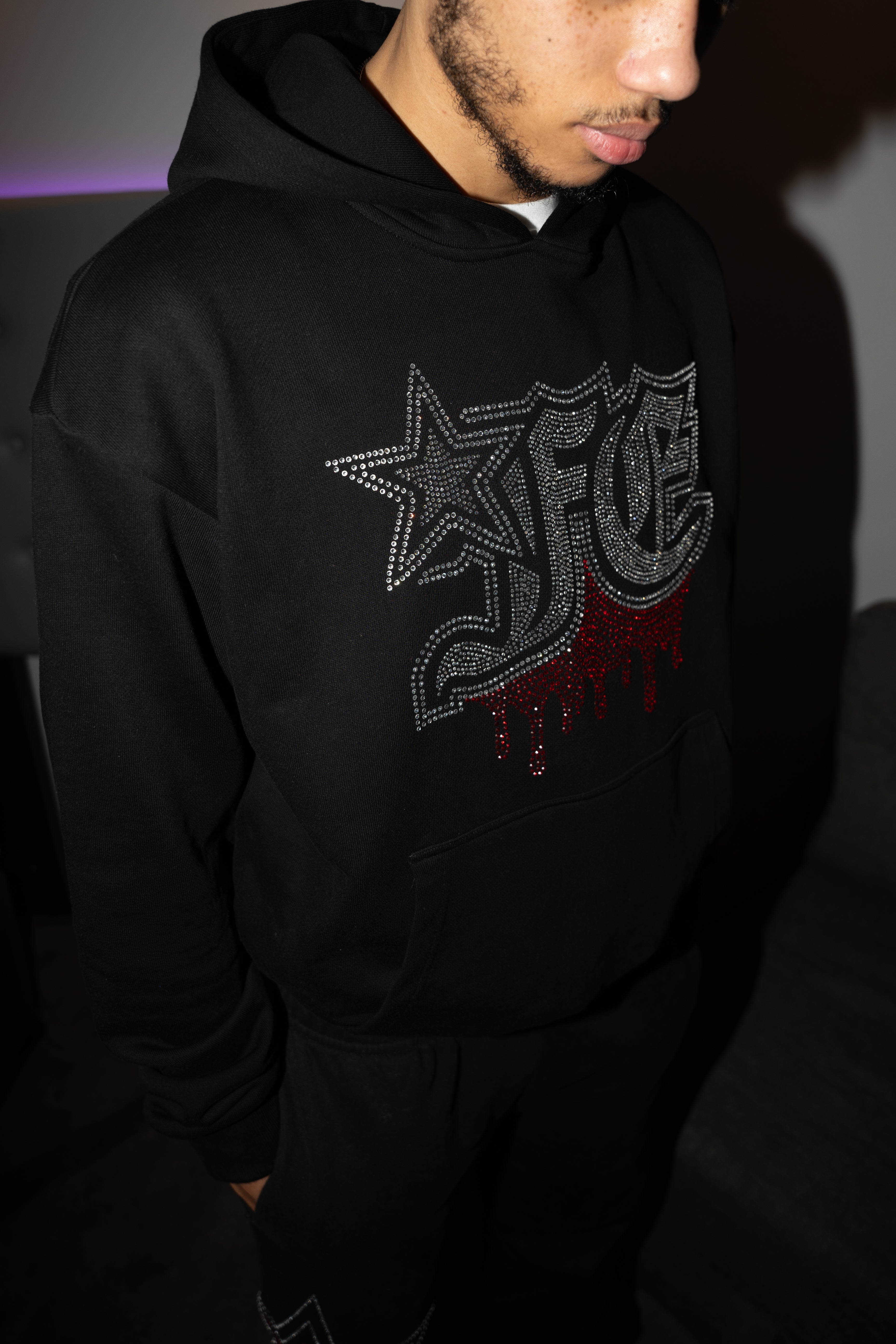 "BLOODY COME UP" HOODIE